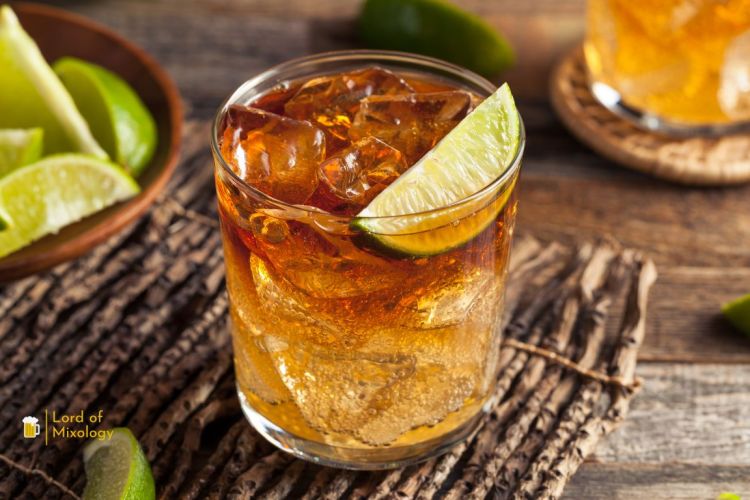 Dark and stormy cocktail recipe